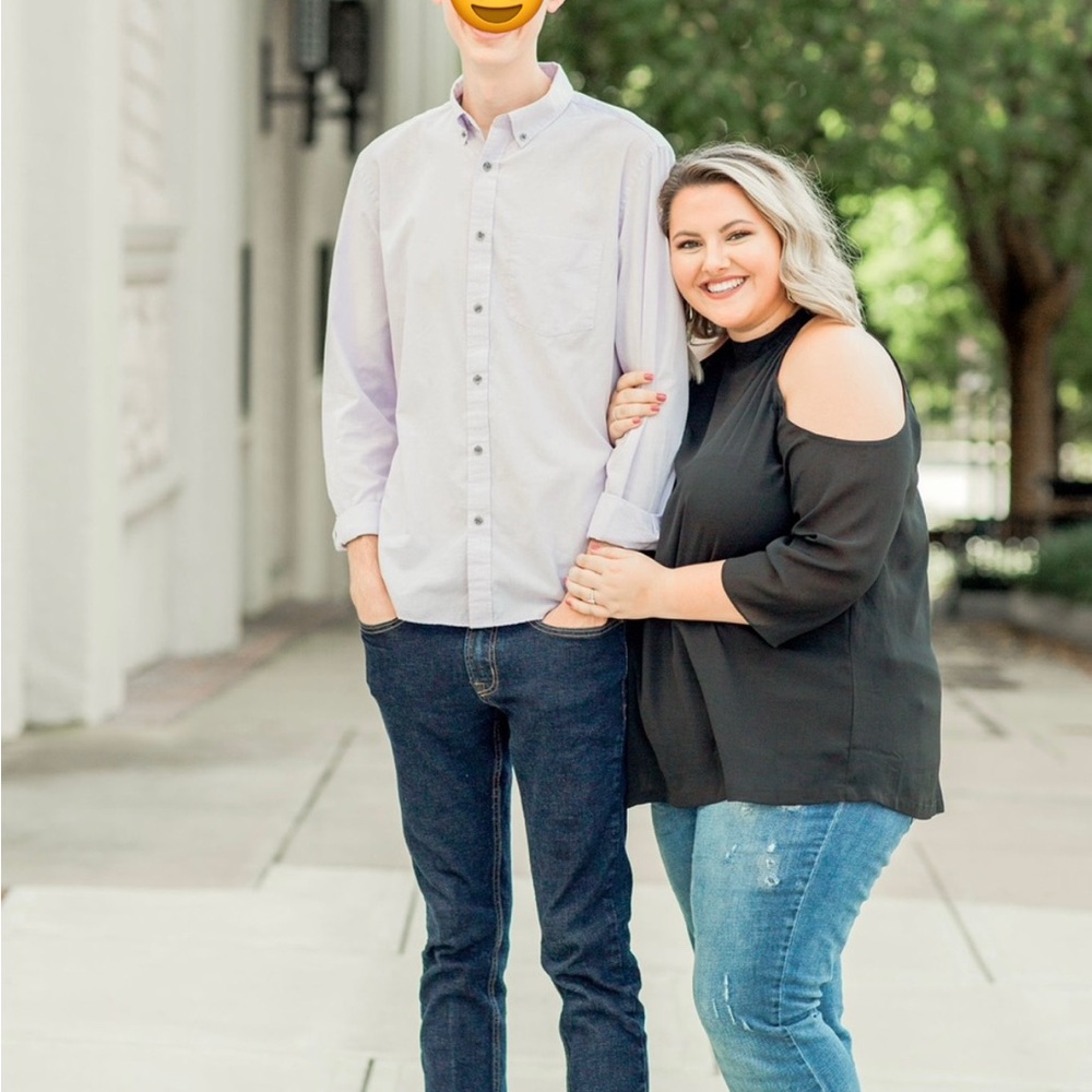 Your Story Black High Neck Cold Shoulder  Blouse